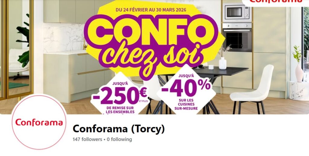 Conforama Torcy Fb