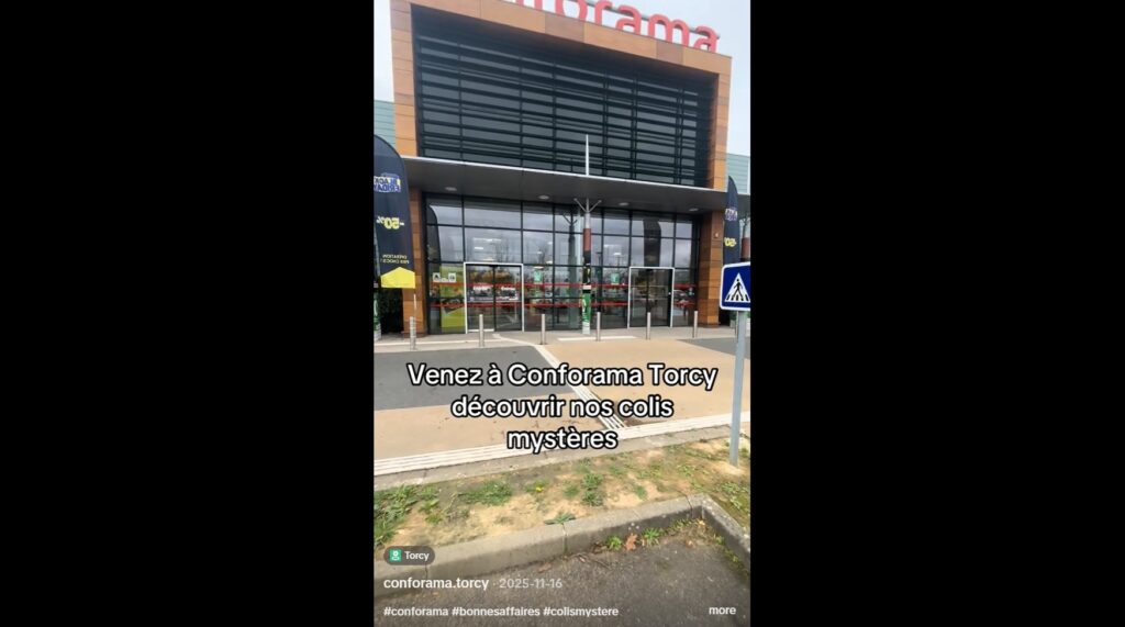 Conforama Torcy Tiktok