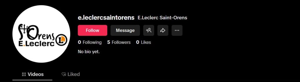 E.leclerc Saint Orens De Gameville Tiktok