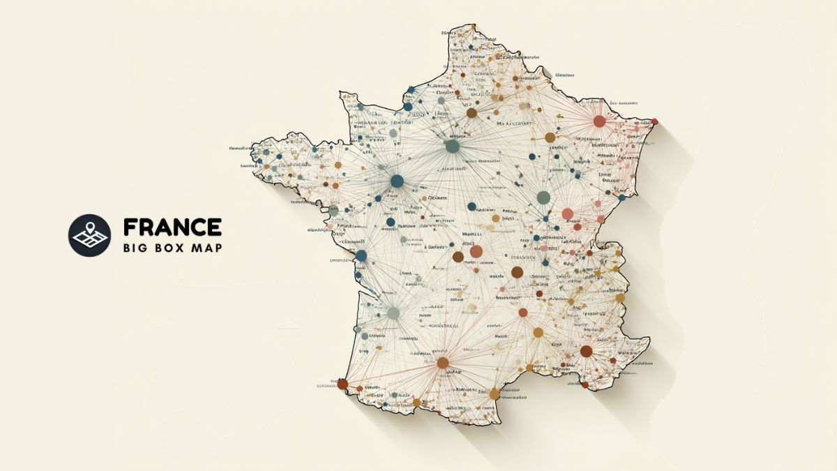 France Big Box Map