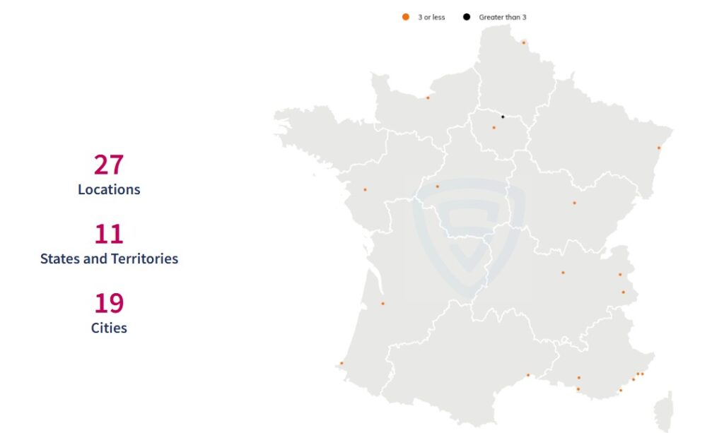 Hermès Locations In France