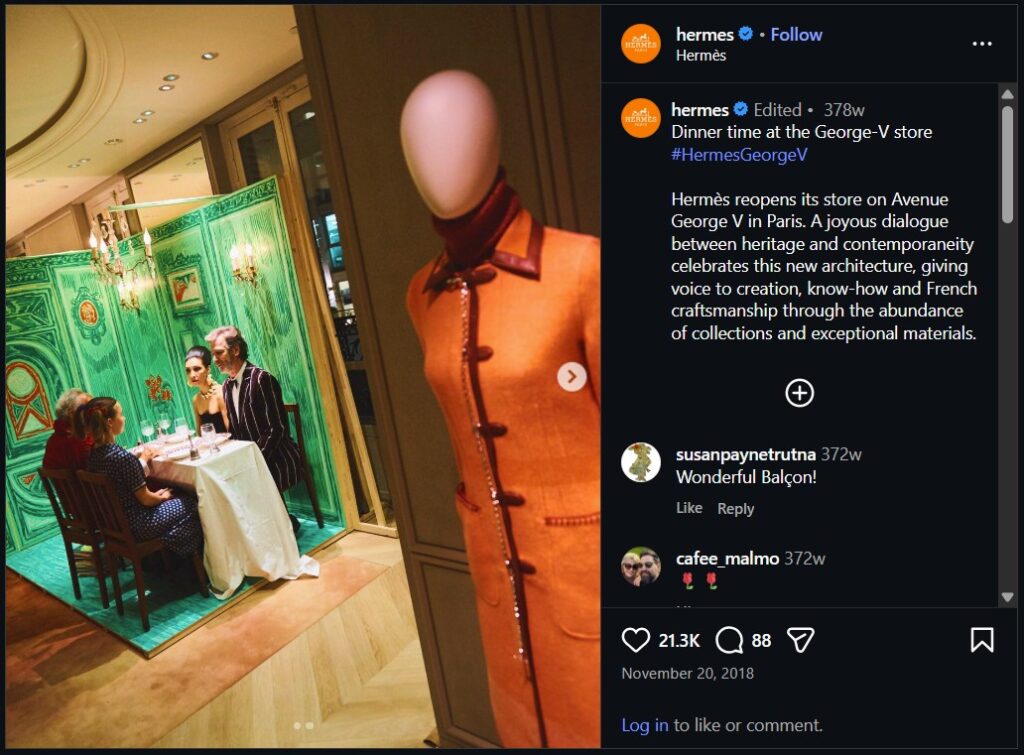 Hermès Paris George V Ig