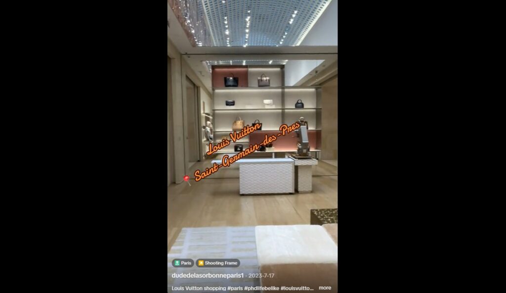 Louis Vuitton Paris Saint Germain Des Prés Tiktok