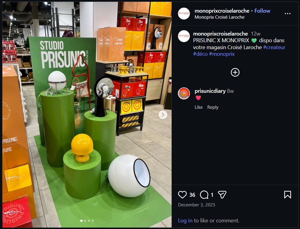 Monoprix Croisé Laroche Ig