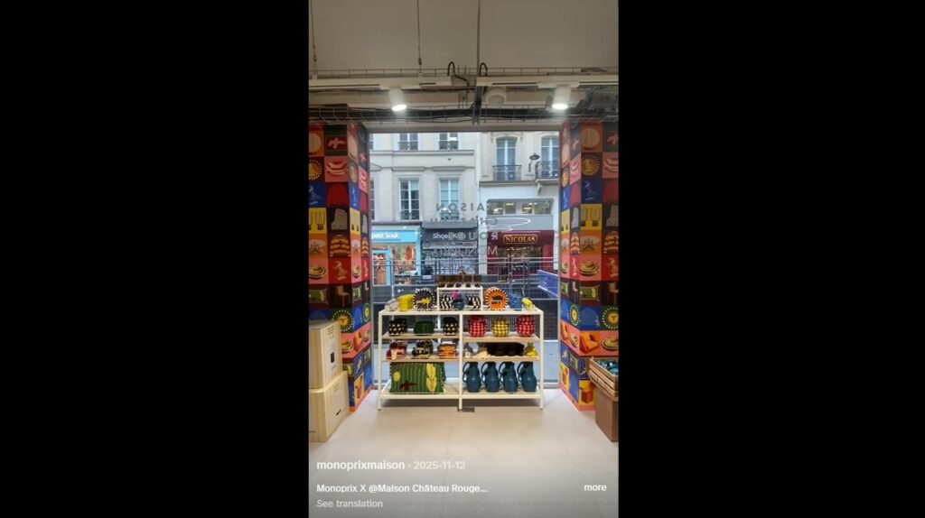 Monoprix Maison Chaussée D’antin Tiktok