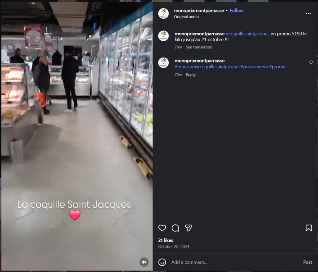 Monoprix Montparnasse Ig