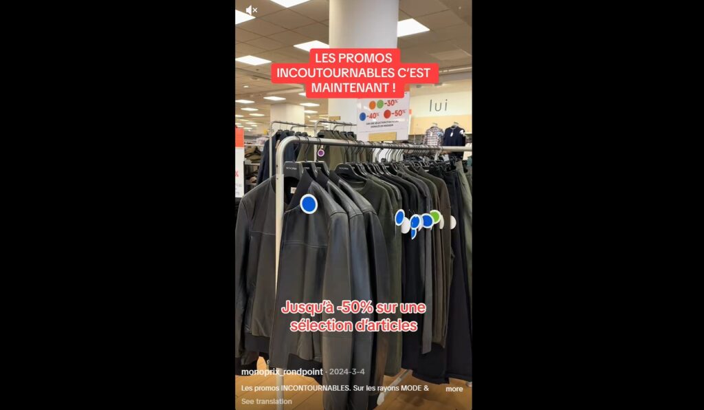 Monoprix Rond‑point Tiktok