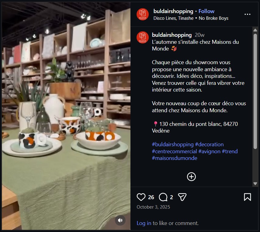 Maisons Du Monde – Vedène Ig