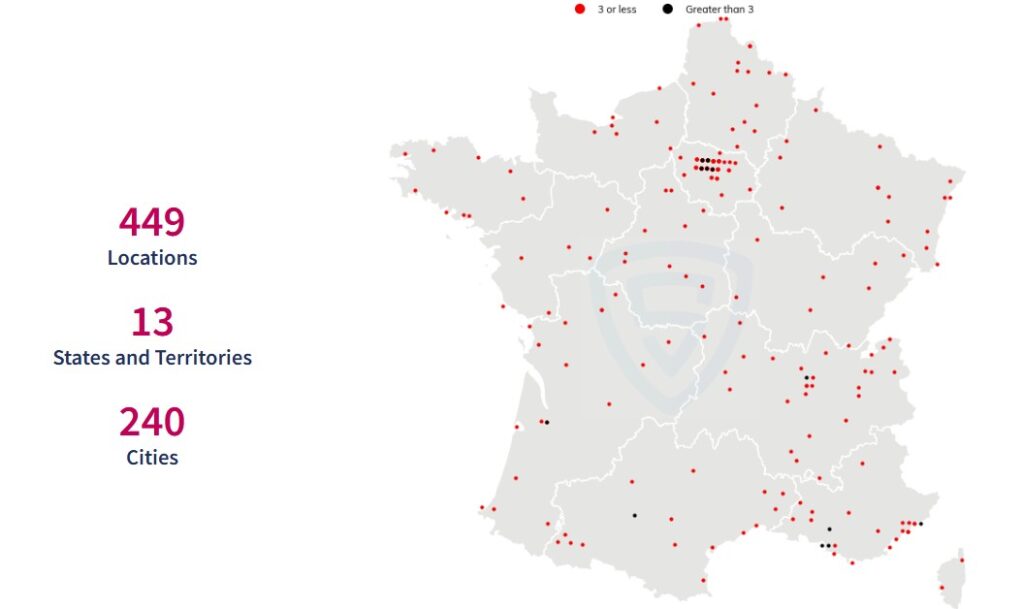 Monoprix Locations In France