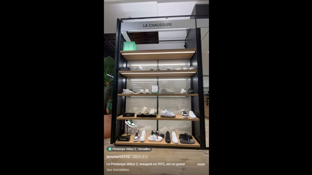 Printemps Vélizy 2 Tiktok