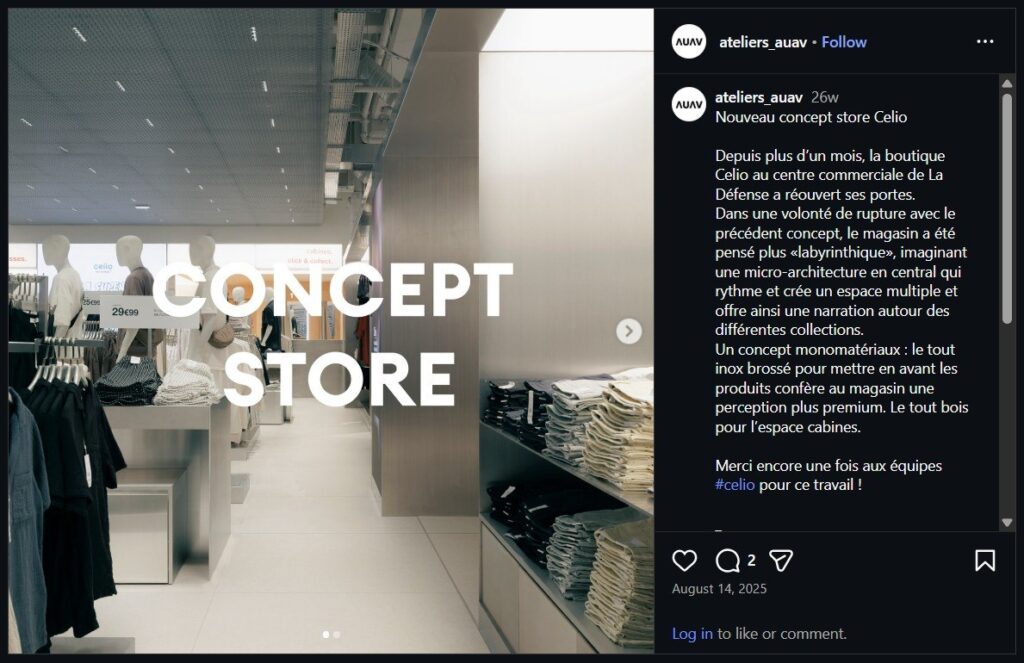 Celio – Les 4 Temps Ig