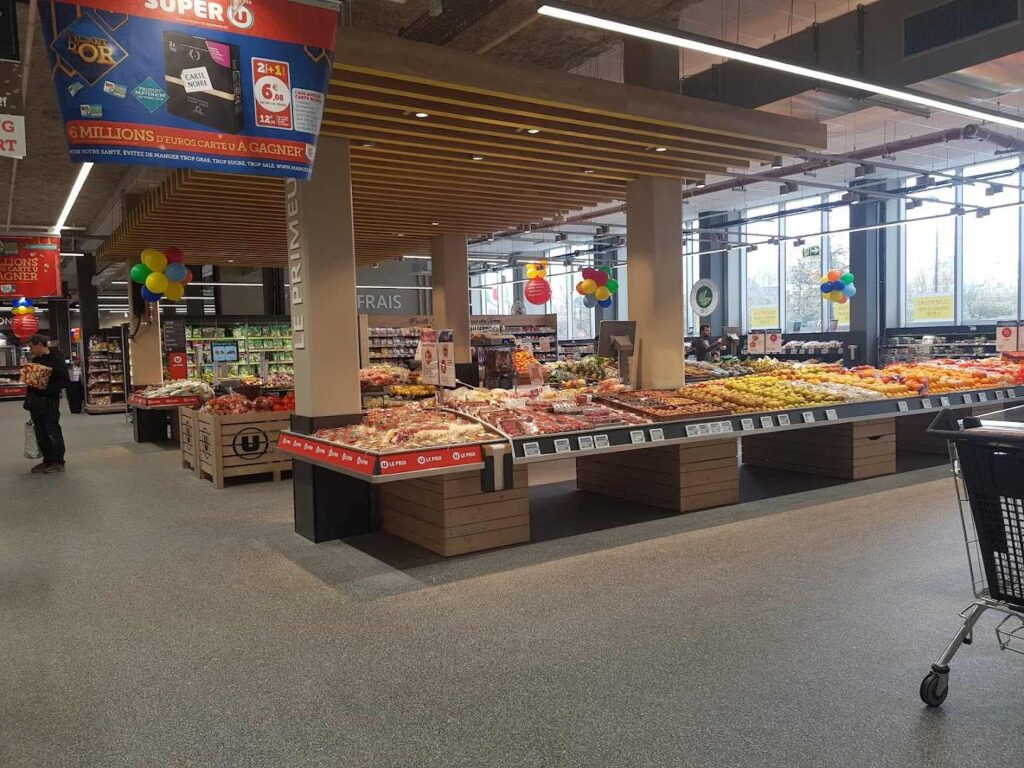Fresh Fruits At Super U Nantes Chénaie