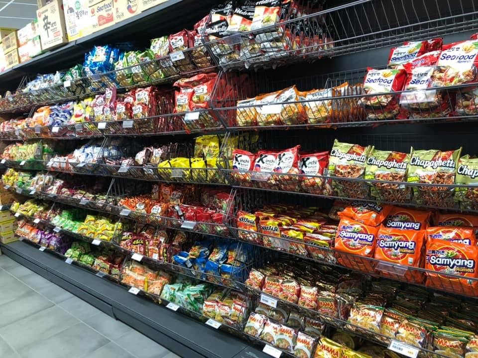 Asian Noodles At Leaf Market