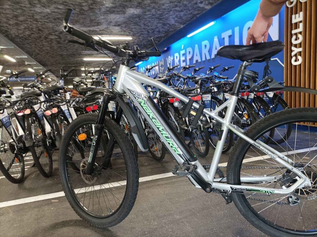 Bikes Section At Intersport Bayonne