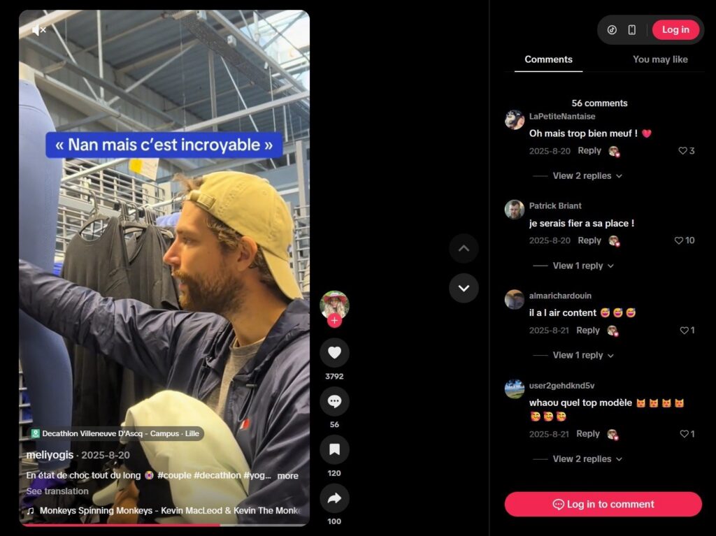 Decathlon Villeneuve D'ascq Campus Tiktok