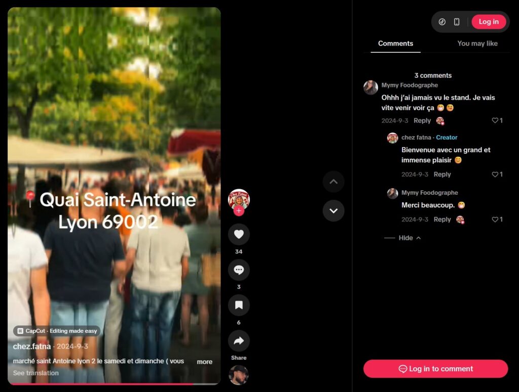 Marché Saint Antoine Tiktok1