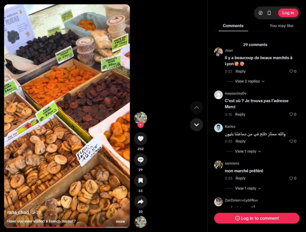 Marché Saint Antoine Tiktok2