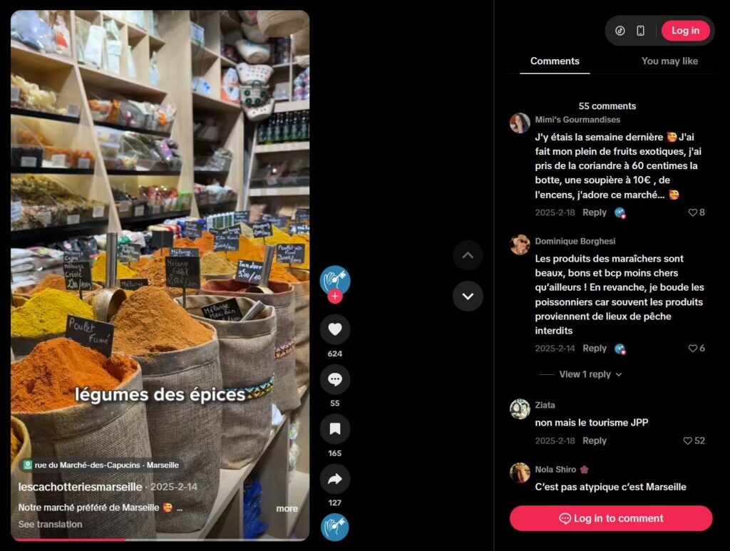 Marché Des Capucins Tiktok