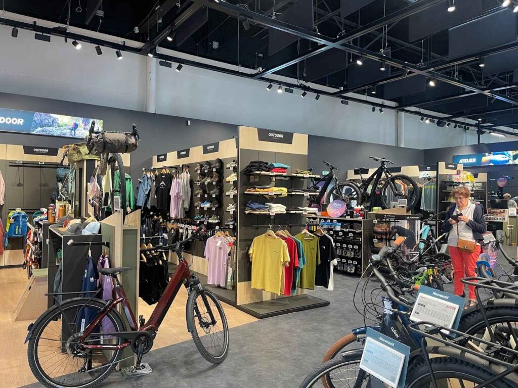 Outdoor Gear Section At Decathlon Villeneuve D'ascq Campus