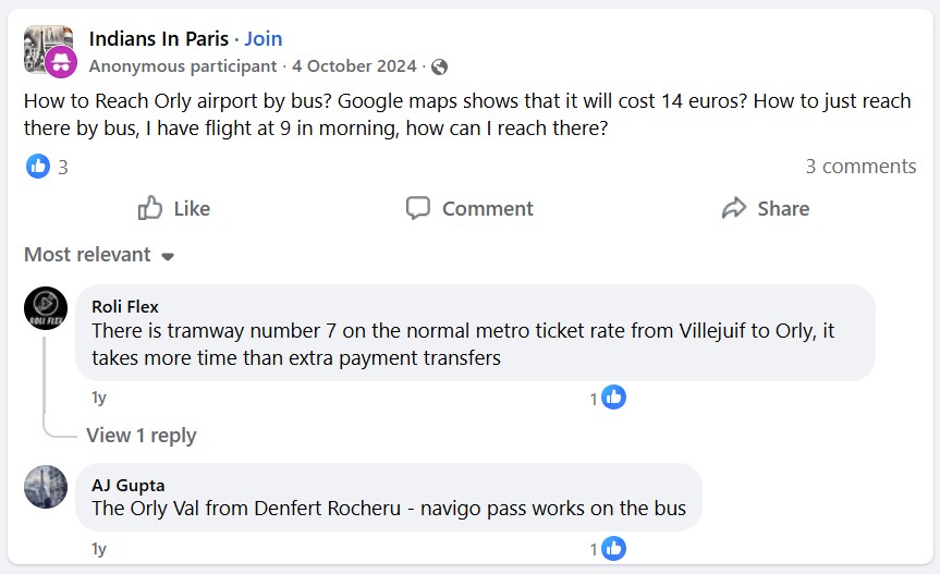 Paris City Center From Orly Airport (ory) Facebook