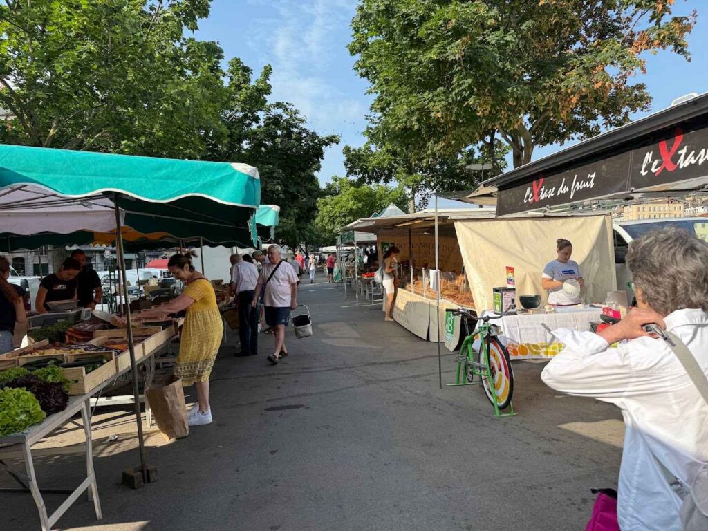 Shopping At Marché Saint Antoine