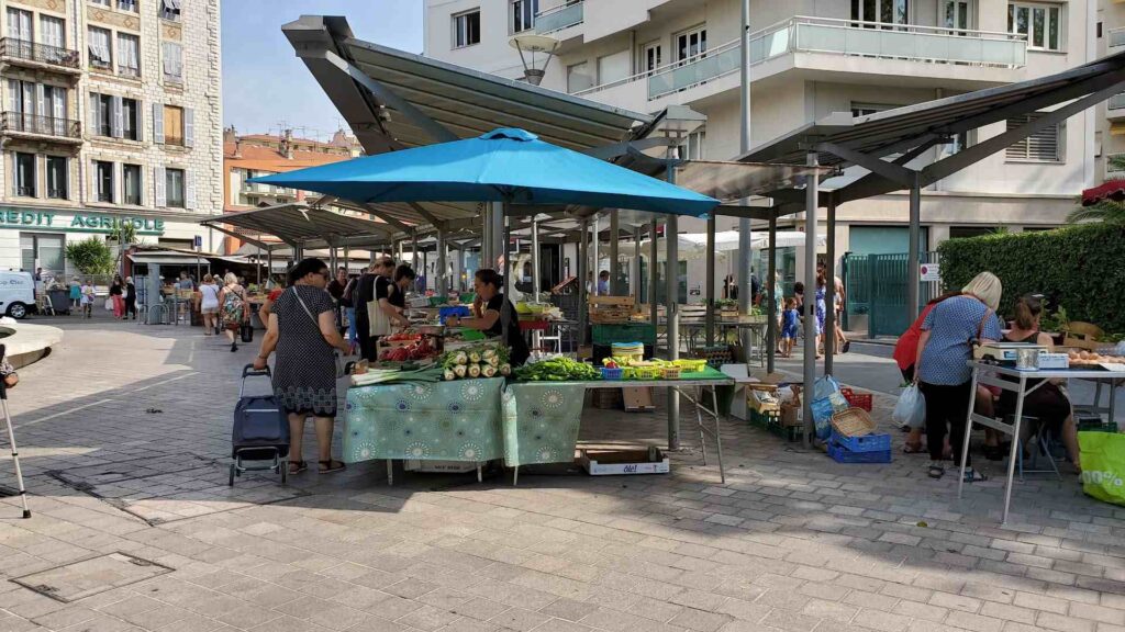 Shopping At Marché De La Libération
