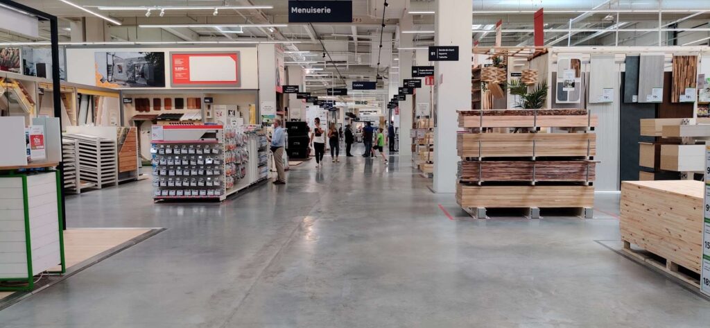 Woods At Leroy Merlin Lyon Grand Parilly