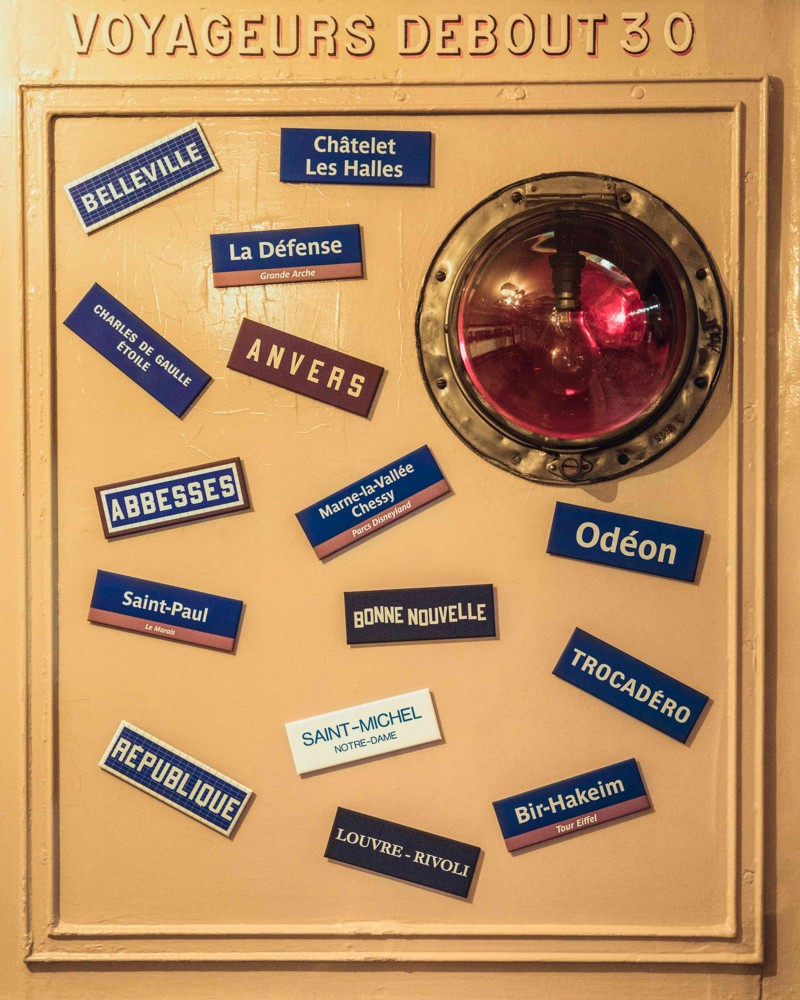 Ratp Metro Station Magnet