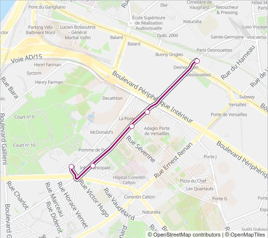 Bus Route 39 (issy Les Moulineaux – Frères Voisin To Gare Du Nord)