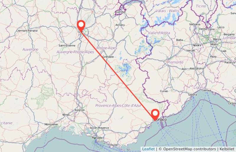 Lyon To Nice
