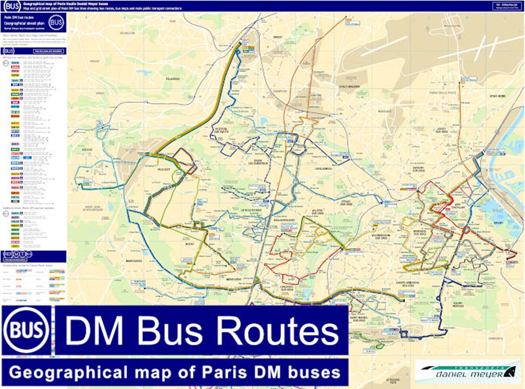Paris Keolis Dm Bus Maps