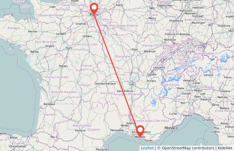 Paris To Marseille