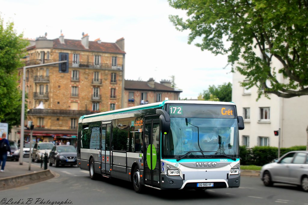 Bus 172 By Ratp