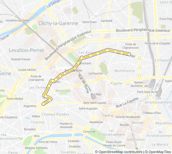 Bus Route 31 (charles De Gaulle – Étoile To Gare De L’est)