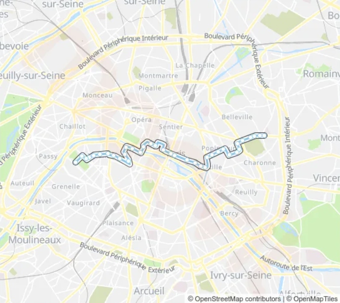 Bus Route 69 (champ De Mars To Gambetta – Japon)