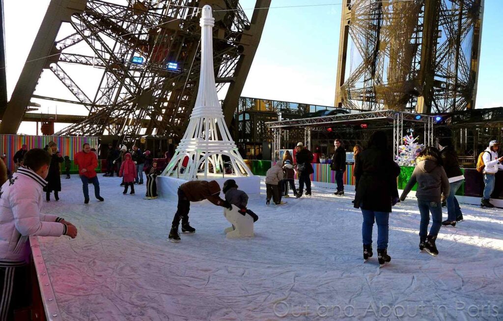 Ice Skating At The Tower