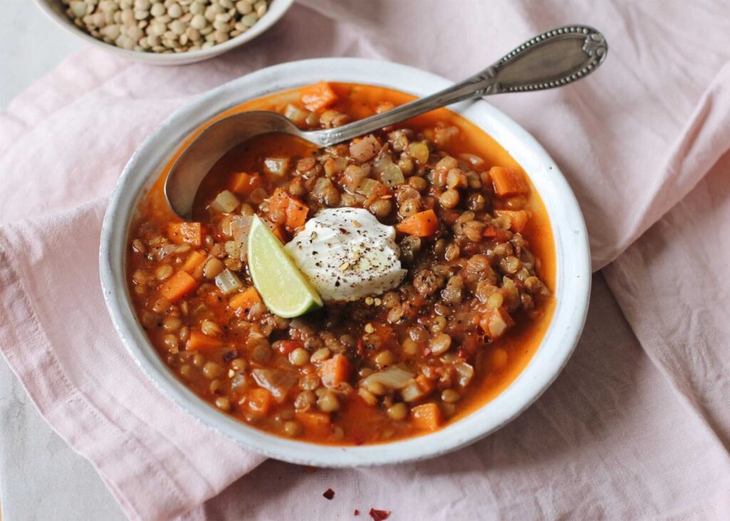 Soupe De Lentilles Rapide