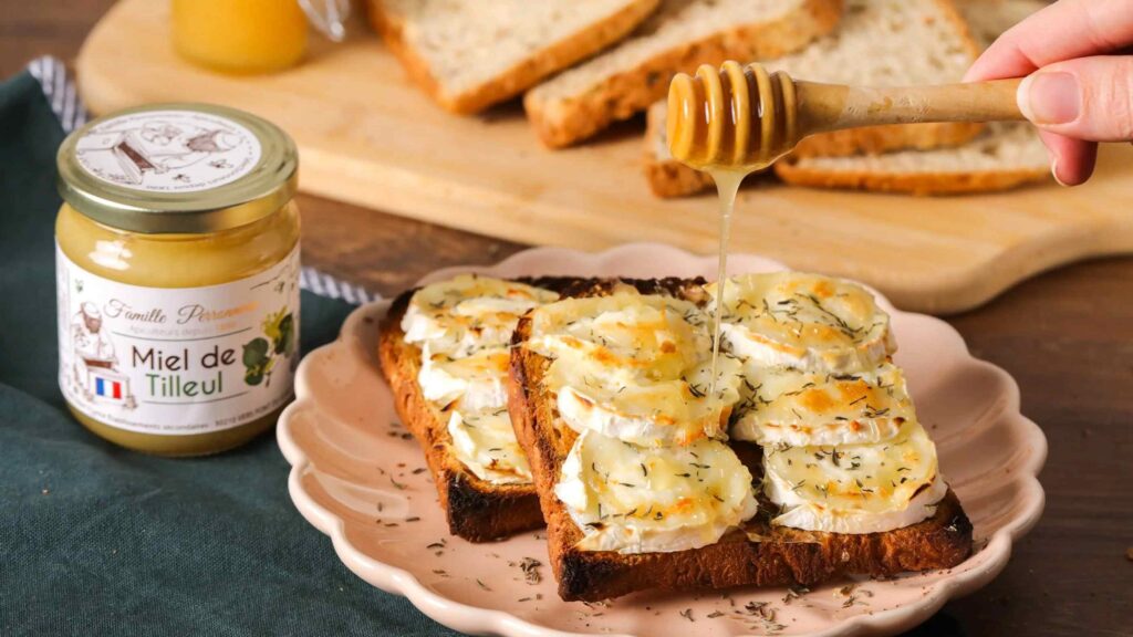 Tartine Au Chèvre Et Au Miel