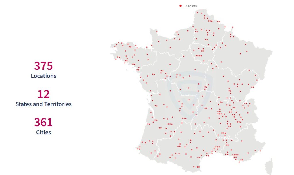 Netto Locations In France