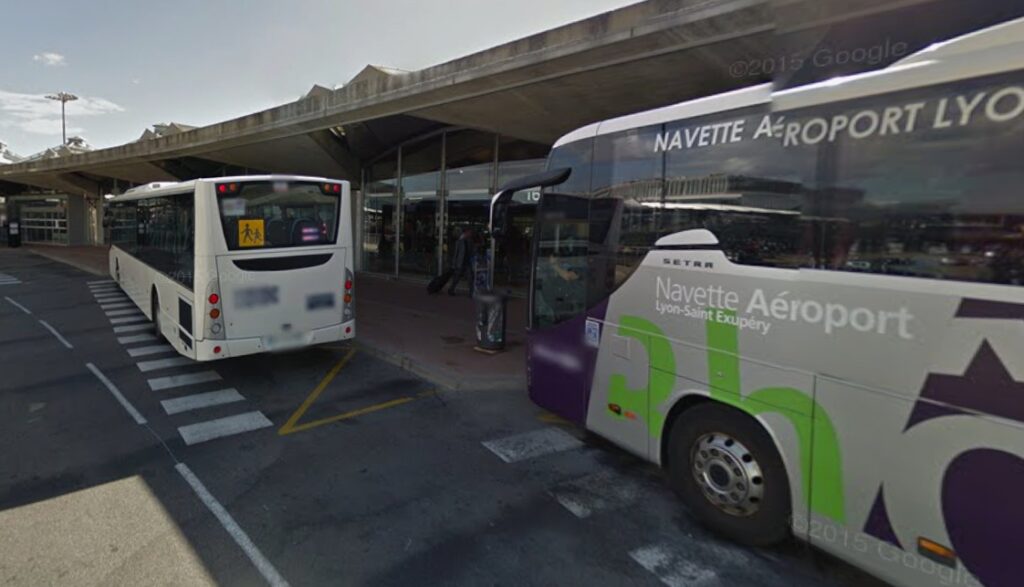 Lyon Saint Exupéry Airport Flixbus Stop