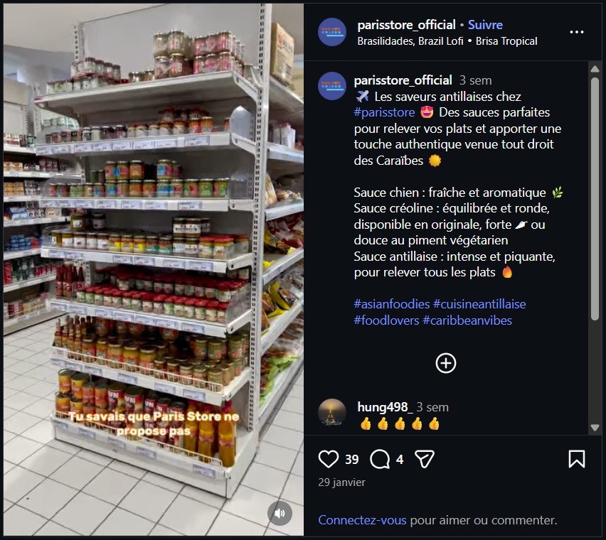 Paris Store Venissieux Ig