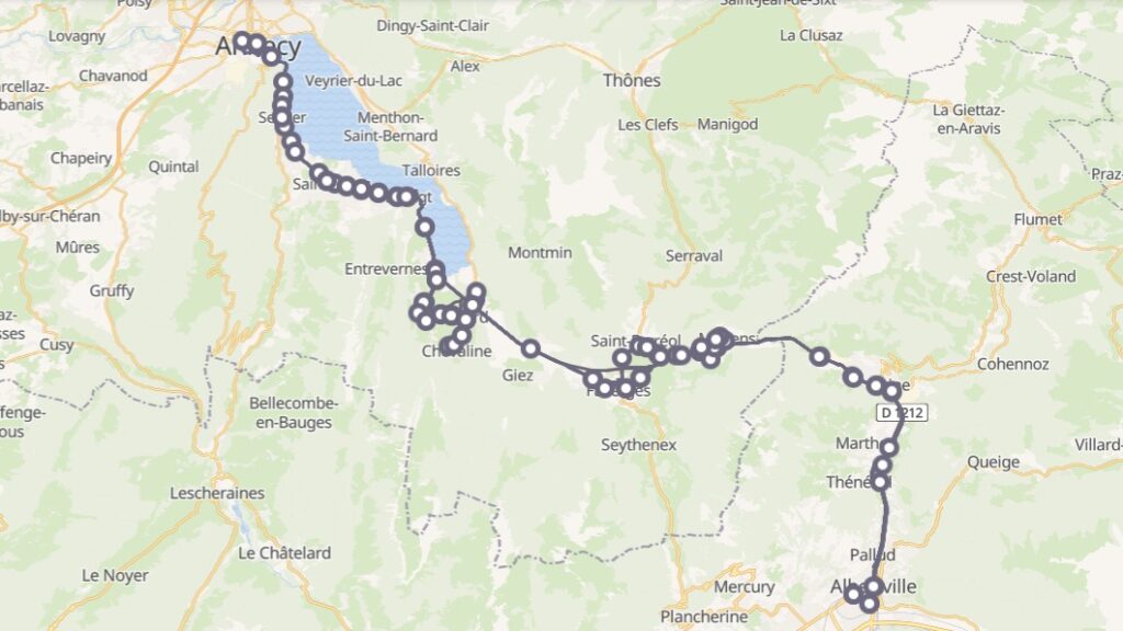 Bus Ligne Y51 (annecy à Albertville)