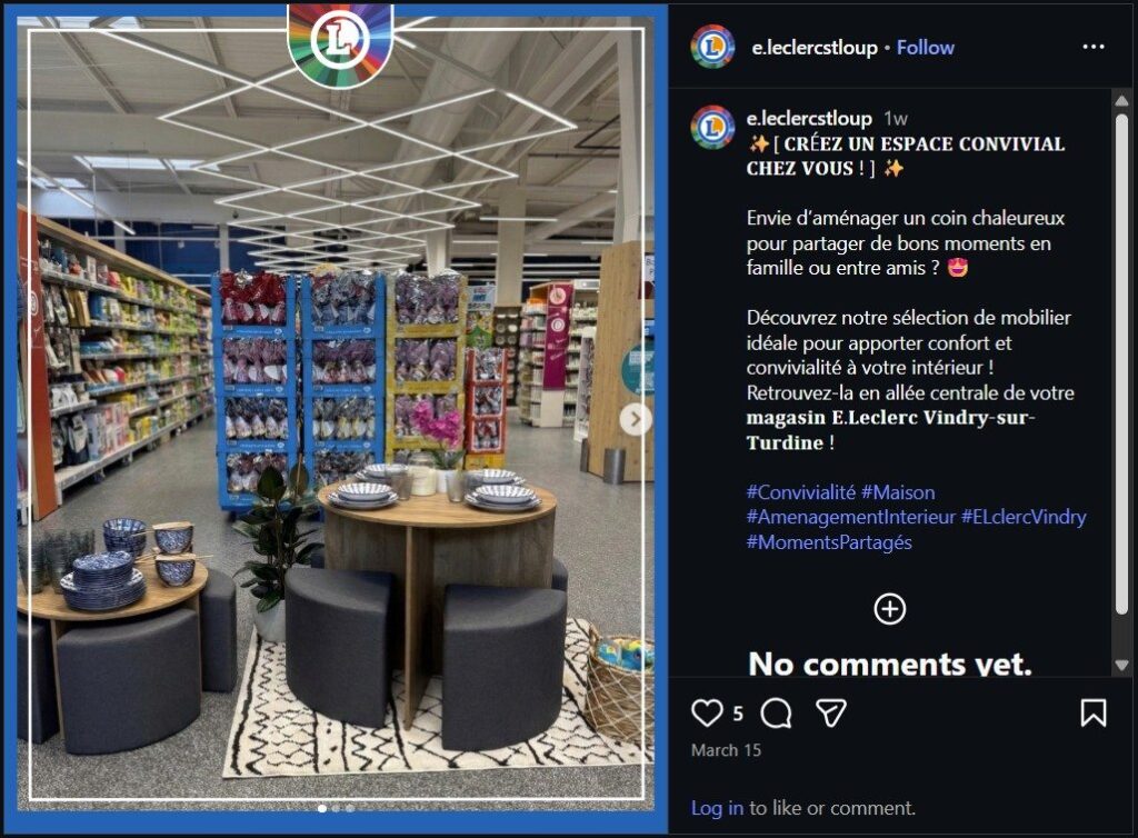 E Leclerc Saint Loup Ig