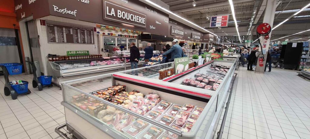 Frozen Foods At E Leclerc Sormiou Marseille