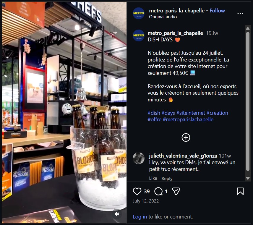 Metro Paris 18 La Chapelle Ig