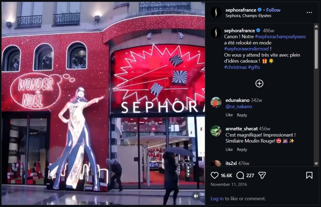 Sephora Champs Élysées Ig