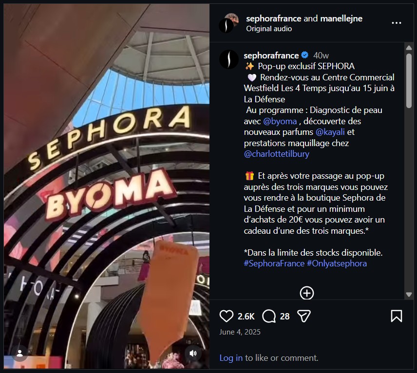 Sephora La Défense Ig