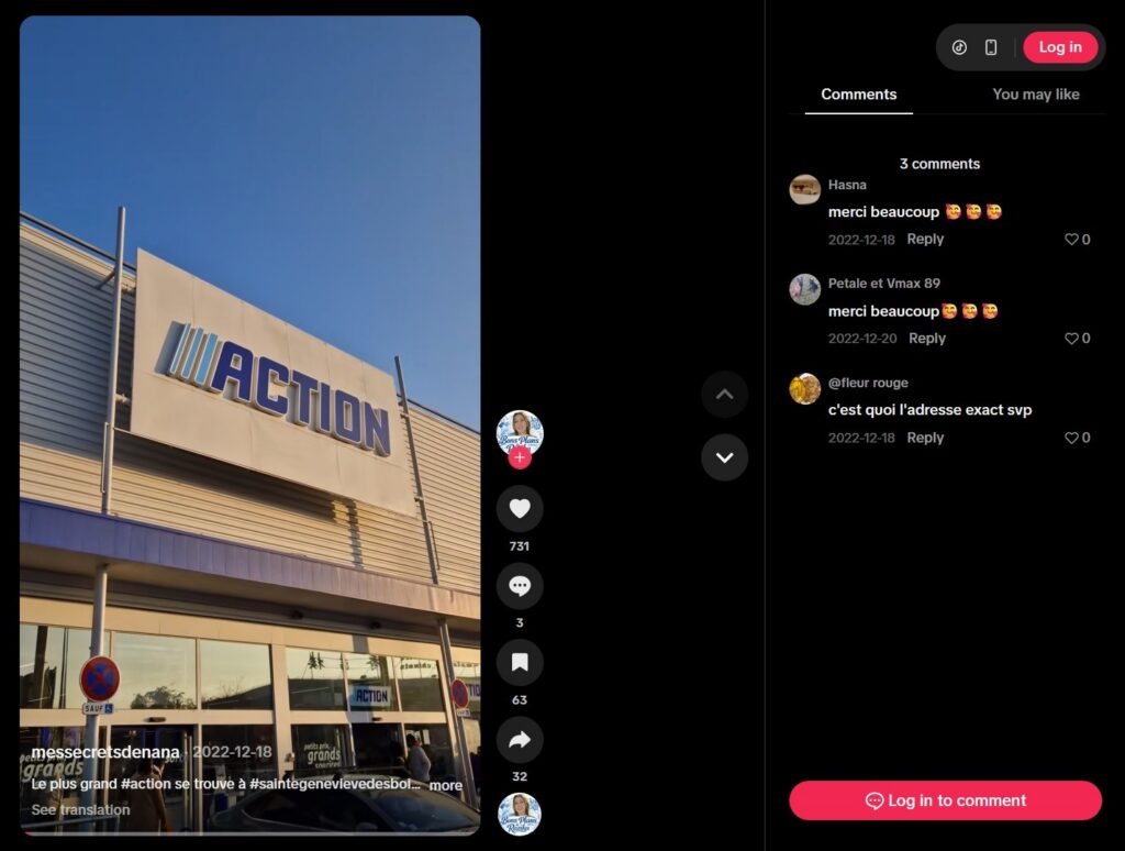 Action Sainte Geneviève Des Bois Tiktok