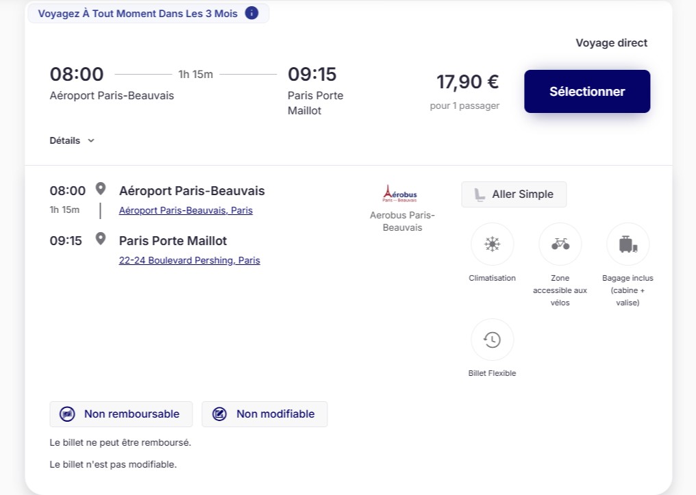 Aérobus (paris Beauvais)