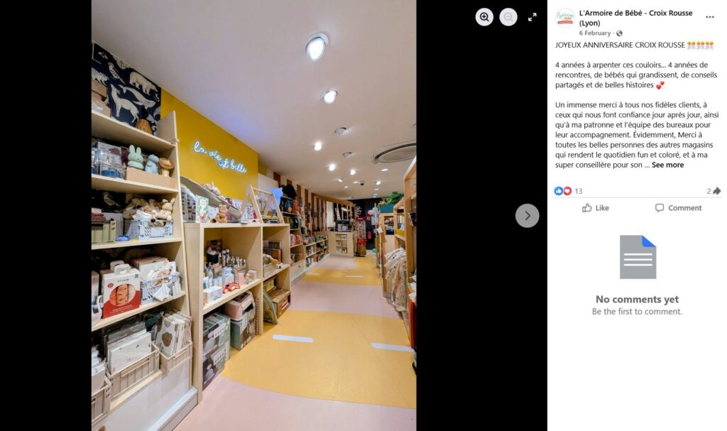 Boutique L'armoire De Bébé Lyon Croix Rousse Fb